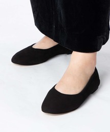 CORSO ROMA 9 OSAKA406 Suede flat ballet shoes コルソローマ オオサカ スエードフラット ベレーシューズ バレエシューズ