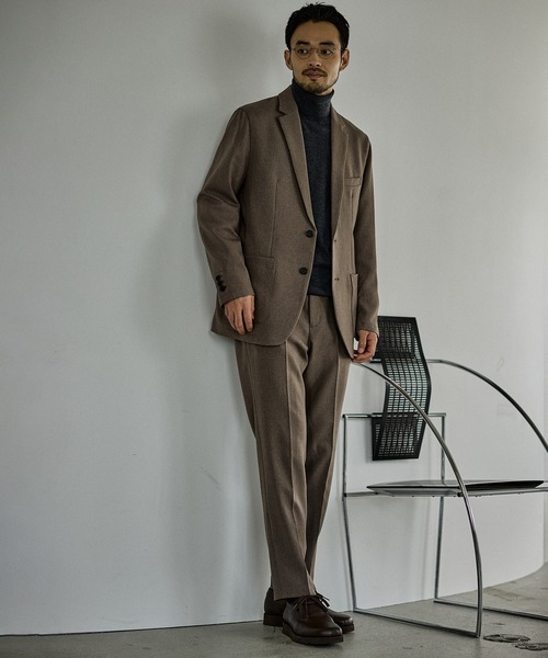 JUN STANDARD PICKS（ジュンスタンダードピックス）の「ウーリッシュカルゼイージースラックス/セットアップ対応（スラックス・メンズ・ベージュ/ネイビー・S/LL/L/M）」の10枚目の写真