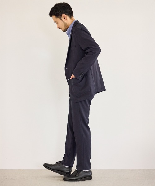 JUN STANDARD PICKS（ジュンスタンダードピックス）の「ウーリッシュカルゼイージースラックス/セットアップ対応（スラックス・メンズ・ベージュ/ネイビー・S/LL/L/M）」の17枚目の写真