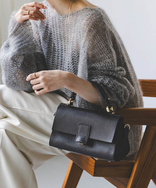 LORISTELLA(ロリステッラ)の「《WEB限定追加》LORISTELLA/ロリステッラ ワンハンドルショルダーバッグ(ショルダーバッグ・レディース・ベージュ/ブラック・FREE)」の3枚目の写真