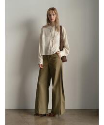 Te chichi | サイドタックデザインパンツ《2025Autumn catalog vol.2 item》(その他パンツ)