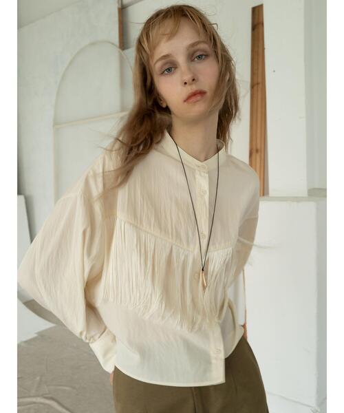 Te chichi（テチチ）の「サイドタックデザインパンツ《2025Autumn catalog vol.2 item》（その他パンツ・レディース・ブルー/キャメル・F）」の4枚目の写真