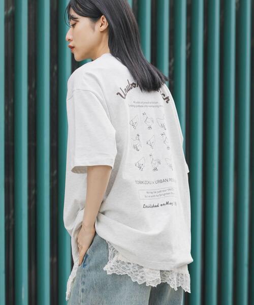 URBAN RESEARCH(アーバンリサーチ)の「鳥貴族×UR UnuboResearch SHORT-SLEEVE T-SHIRTS A(Tシャツ/カットソー・メンズ・チャコールグレー/ブラック/モカ/オートミール/ホワイト・X-LARGE/LARGE/MEDIUM)」の8枚目の写真