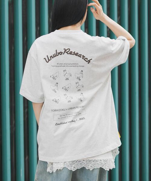 URBAN RESEARCH(アーバンリサーチ)の「鳥貴族×UR UnuboResearch SHORT-SLEEVE T-SHIRTS A(Tシャツ/カットソー・メンズ・チャコールグレー/ブラック/モカ/オートミール/ホワイト・X-LARGE/LARGE/MEDIUM)」の9枚目の写真