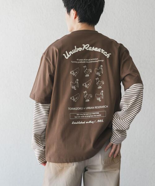 URBAN RESEARCH(アーバンリサーチ)の「鳥貴族×UR UnuboResearch SHORT-SLEEVE T-SHIRTS A(Tシャツ/カットソー・メンズ・チャコールグレー/ブラック/モカ/オートミール/ホワイト・X-LARGE/LARGE/MEDIUM)」の18枚目の写真
