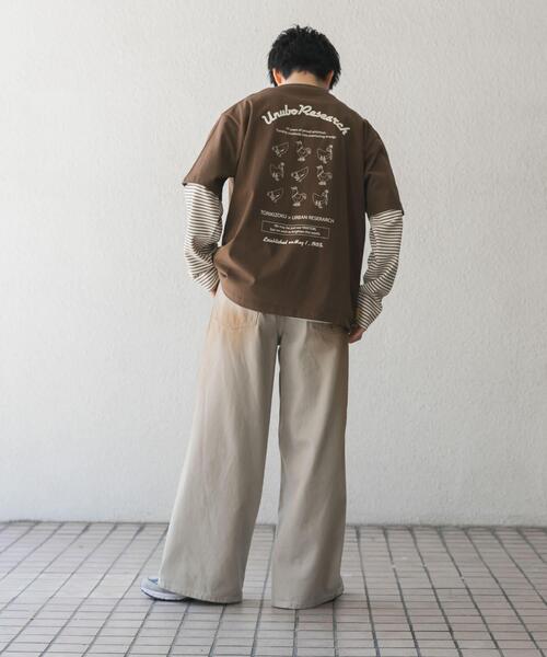 URBAN RESEARCH(アーバンリサーチ)の「鳥貴族×UR UnuboResearch SHORT-SLEEVE T-SHIRTS A(Tシャツ/カットソー・メンズ・チャコールグレー/ブラック/モカ/オートミール/ホワイト・X-LARGE/LARGE/MEDIUM)」の21枚目の写真