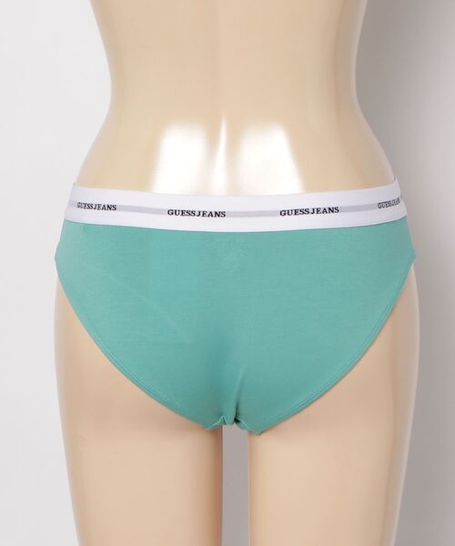 GUESS JEANS（ゲスジーンズ）の「GUESS JEANS GJ BRIEF ゲス スタンダードカット ショーツ パンツ（ショーツ・レディース・グリーン・L/S）」の5枚目の写真