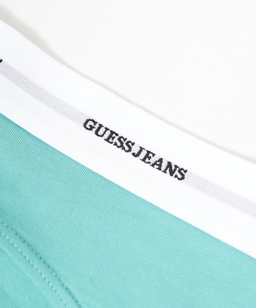 GUESS JEANS（ゲスジーンズ）の「GUESS JEANS GJ BRIEF ゲス スタンダードカット ショーツ パンツ（ショーツ・レディース・グリーン・L/S）」の7枚目の写真