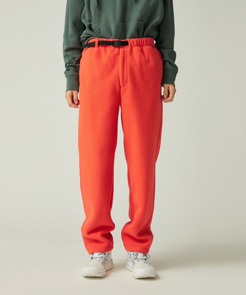 Snow Peak（スノーピーク）の「Snow Peak / Water-Repellent Fleece Pants  撥水 フリース パンツ（その他パンツ・メンズ・ブラック/ライトグレー/オレンジ・M/L/XL/S）」の2枚目の写真