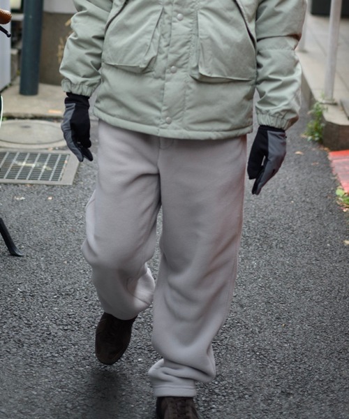 Snow Peak（スノーピーク）の「Snow Peak / Water-Repellent Fleece Pants  撥水 フリース パンツ（その他パンツ・メンズ・ブラック/ライトグレー/オレンジ・M/L/XL/S）」の5枚目の写真