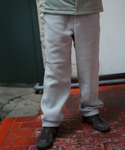 Snow Peak（スノーピーク）の「Snow Peak / Water-Repellent Fleece Pants  撥水 フリース パンツ（その他パンツ・メンズ・ブラック/ライトグレー/オレンジ・M/L/XL/S）」の6枚目の写真