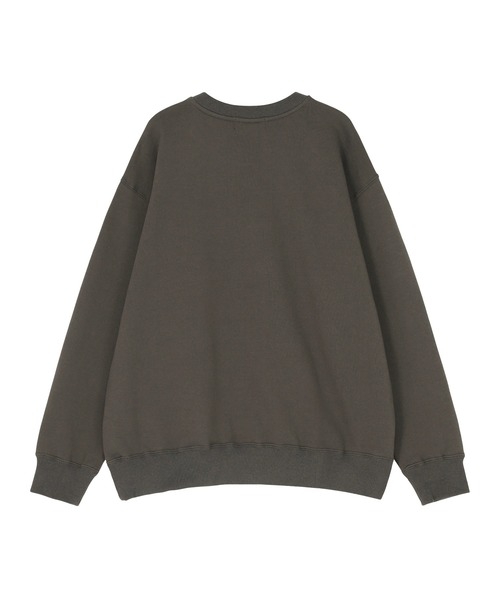 ZUCCa（ズッカ）の「(S)ハートロゴ スウェット / スウェット（スウェット・レディース・ダークグレー/グレー/ブルー・M size/XL）」の4枚目の写真