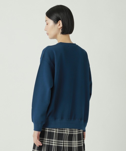 ZUCCa（ズッカ）の「(S)ハートロゴ スウェット / スウェット（スウェット・レディース・ダークグレー/グレー/ブルー・M size/XL）」の8枚目の写真