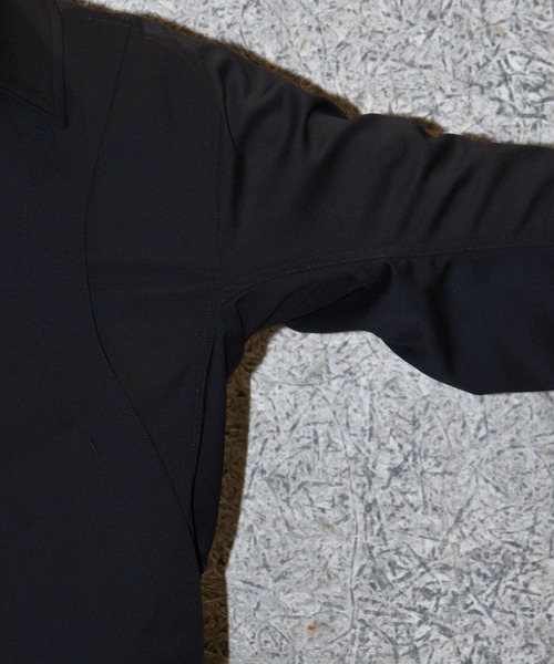 NVRFRGT(ネヴァーフォーゲット)の「別注 wool utility jacket(ブルゾン・メンズ・グレー/ブラック・1/2/3)」の22枚目の写真