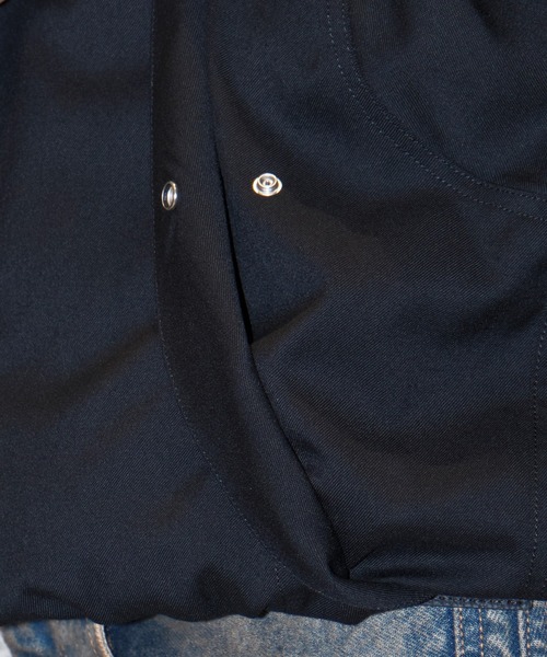 NVRFRGT(ネヴァーフォーゲット)の「別注 wool utility jacket(ブルゾン・メンズ・グレー/ブラック・1/2/3)」の19枚目の写真