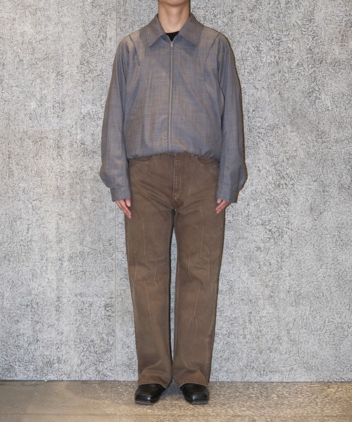 NVRFRGT(ネヴァーフォーゲット)の「別注 wool utility jacket(ブルゾン・メンズ・グレー/ブラック・1/2/3)」の17枚目の写真