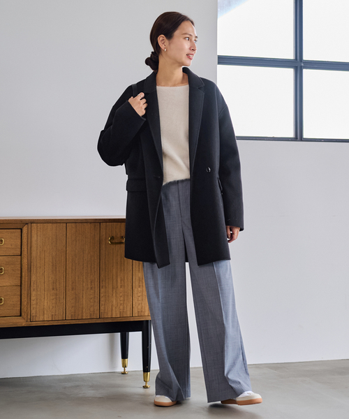 【タグ有✨】FRAMeWORK メルトンダブルコート　ネイビー　金ボタン　38 FRAMeWORK｜≪追加≫ハミルトンリバーテーラードコート 2 | Rakuten