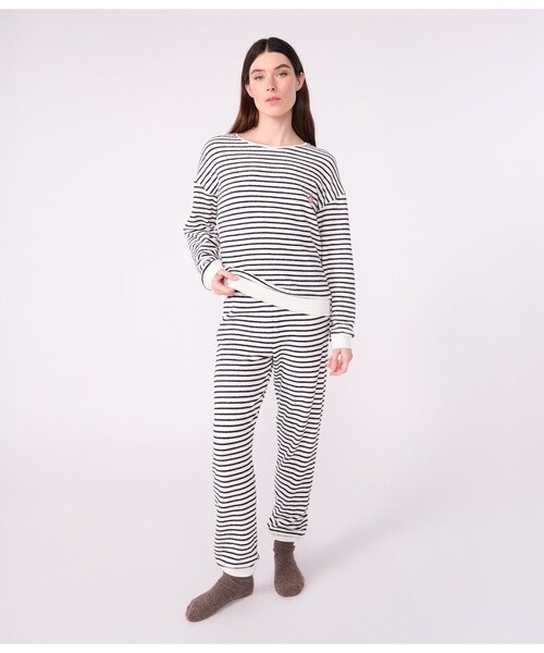 PETIT BATEAU｜プチバトーのルームウェア/パジャマ（ホワイト/白色系