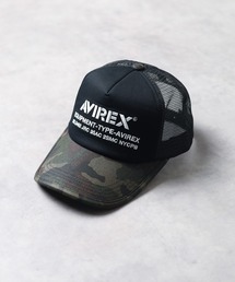 NYLAUS（ナイラス）の「【RES】【AVIREX】NUMBERING MESH CAP（キャップ）」