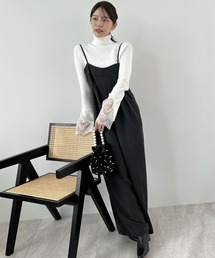 サロペット/オーバーオール（ブラック/黒色系）ファッション通販