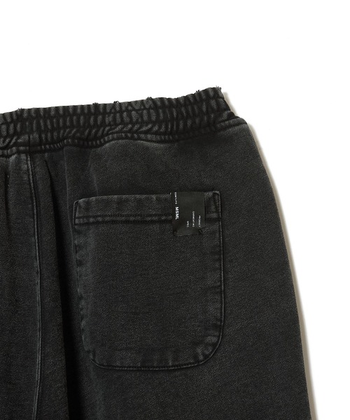 MSML（エムエスエムエル）の「VINTAGE GARMENT DYE M HIGH SWEAT PANTS（スウェットパンツ・メンズ・ネイビー/オートミール/ブラック・M/L/XL/S）」の8枚目の写真