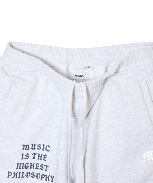 MSML（エムエスエムエル）の「VINTAGE GARMENT DYE M HIGH SWEAT PANTS（スウェットパンツ・メンズ・ネイビー/オートミール/ブラック・M/L/XL/S）」の19枚目の写真