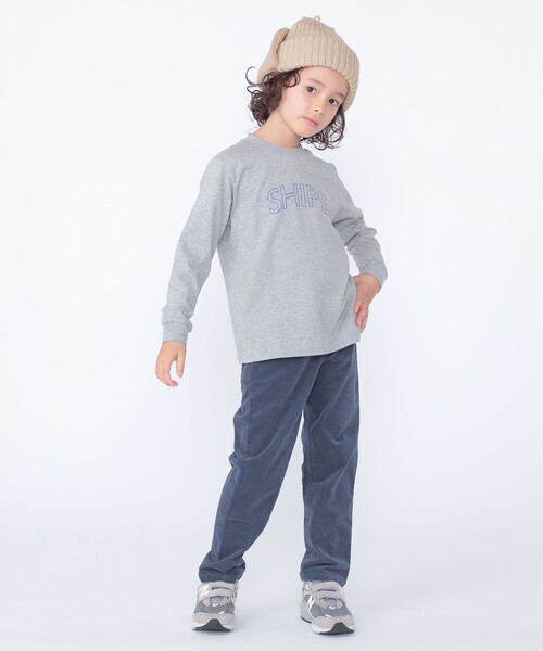 SHIPS(シップス)の「SHIPS KIDS:フリース フライト ニット ワッチキャップ(ニットキャップ/ビーニー・キッズ・ベージュ/ライトグレー/ネイビー/オフホワイト・ONE SIZE)」の20枚目の写真