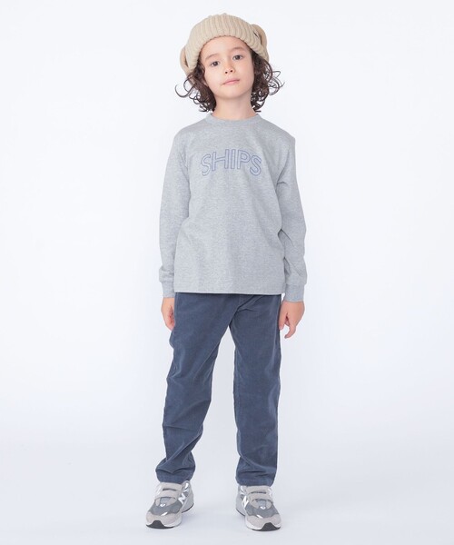 SHIPS(シップス)の「SHIPS KIDS:フリース フライト ニット ワッチキャップ(ニットキャップ/ビーニー・キッズ・ベージュ/ライトグレー/ネイビー/オフホワイト・ONE SIZE)」の21枚目の写真
