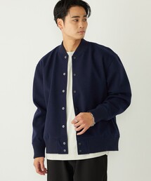 SHIPS Colors:ウール ミックス スタジアム ブルゾン