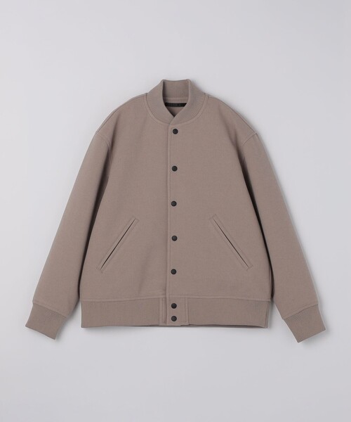 SHIPS Colors（シップス カラーズ）の「SHIPS Colors:ウール ミックス スタジアム ブルゾン（ブルゾン・メンズ・ネイビー/ベージュ・X-LARGE/LARGE/MEDIUM）」の4枚目の写真
