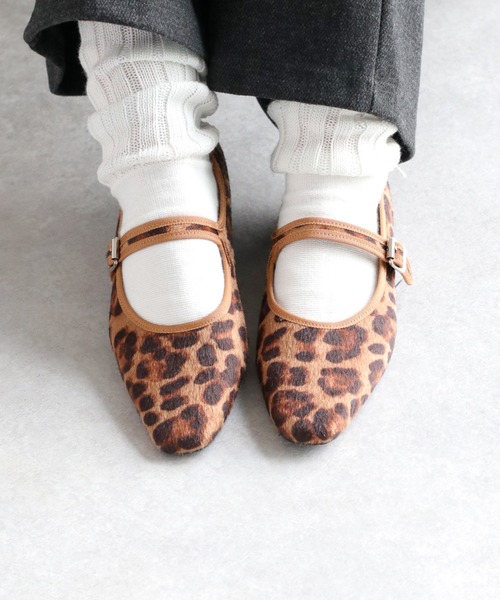 cepo(セポ)の「メリージェーンパンプス(パンプス・レディース・レオパード/ダークブラウン・M/L)」の4枚目の写真