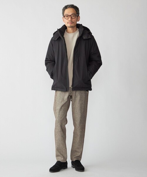 セール】SHIPS: ルミレット(R) ウール × 河田ダウン ジャケット