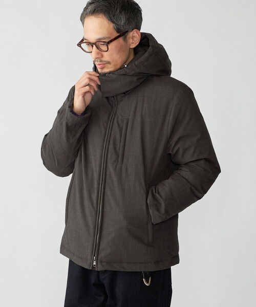 セール】SHIPS: ルミレット(R) ウール × 河田ダウン ジャケット