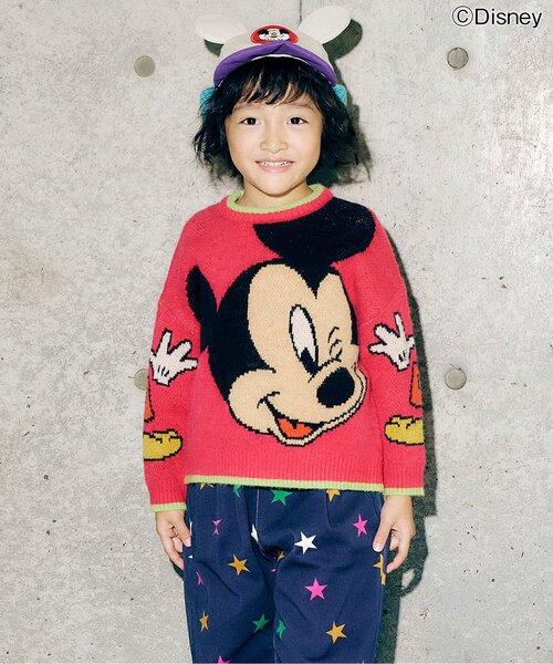 ディズニーキャラクター/ニットプルオーバー（ニット/セーター