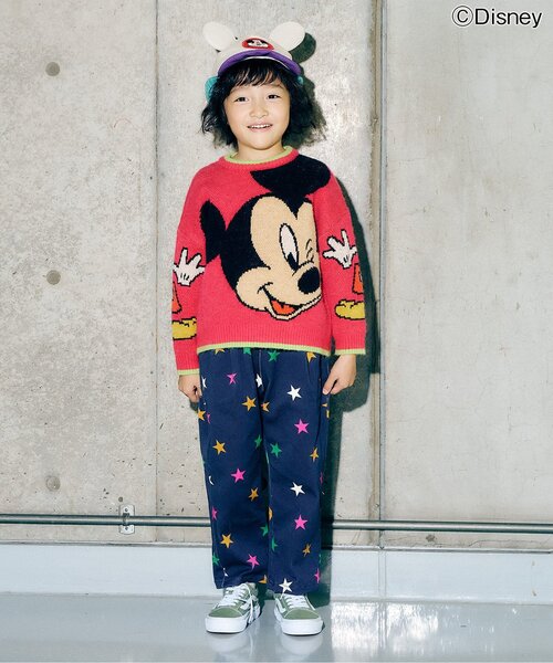 Disney（ディズニー）の「ディズニーキャラクター/ニットプルオーバー