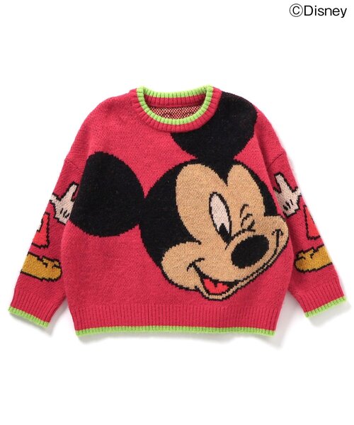 セール】ディズニーキャラクター/ニットプルオーバー（ニット/セーター