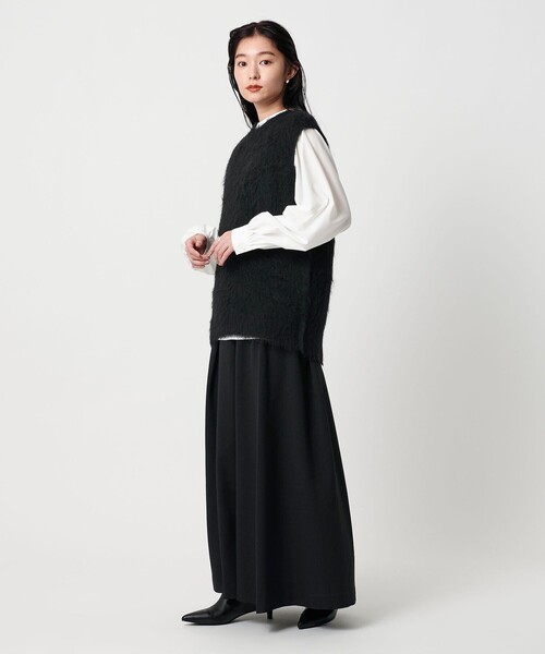 MARW UNITED ARROWS（マルゥ ユナイテッドアローズ）の「＜MARW UNITED ARROWS＞ツイードライク スカート（スカート・レディース・ブラック/ダークグレー・36/38）」の9枚目の写真