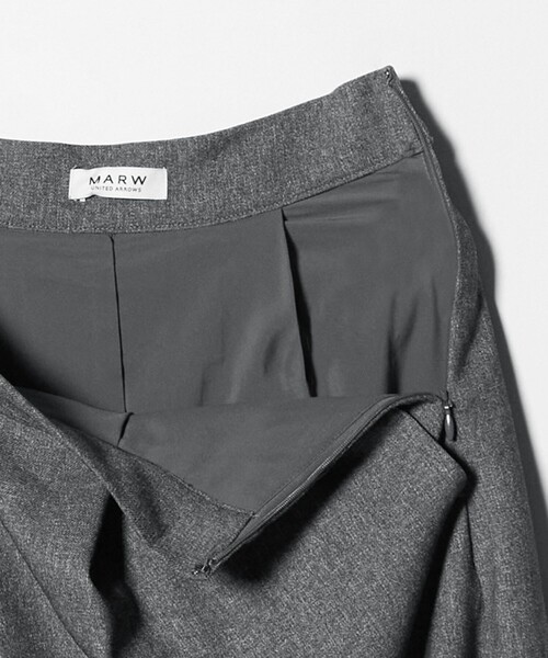 MARW UNITED ARROWS（マルゥ ユナイテッドアローズ）の「＜MARW UNITED ARROWS＞ツイードライク スカート（スカート・レディース・ブラック/ダークグレー・36/38）」の17枚目の写真