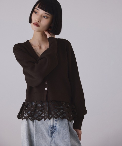 ADAM ET ROPE'（アダムエロペ）の「バテンレースコンビニット