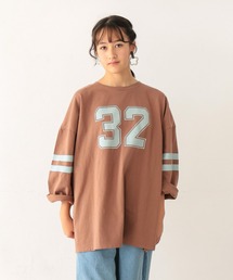 Ocean&Ground（オーシャン&グラウンド）の「Jr.ﾅﾝﾊﾞﾘﾝｸﾞﾋﾞｯｸﾞﾛﾝT（Tシャツ/カットソー）」