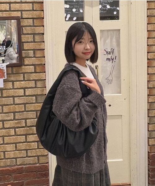 SALT AND CHOCOLATE（ソルトアンドチョコレート）の「ドゥミリン ホーボーバッグ 452431001 (ブラック)（ショルダーバッグ・レディース・その他・FREE）」の12枚目の写真