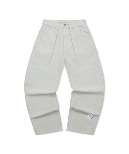 GLACK(グラック)の「GP156 ベイルドカーペンターパンツ (クリーム)(その他パンツ・レディース・その他・SMALL/MEDIUM/LARGE)」の1枚目の写真