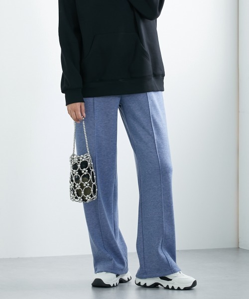 slattgir（スラットジール）の「高身長　裏起毛ピンタックワイドパンツ（トールサイズ）（その他パンツ・レディース・チャコールグレー/ブルー/杢グレー・TLL/TL/TM/T3L/T4L/T5L）」の20枚目の写真