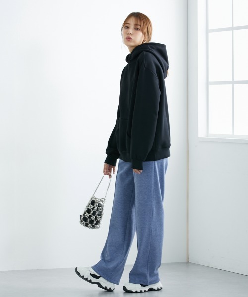 slattgir（スラットジール）の「高身長　裏起毛ピンタックワイドパンツ（トールサイズ）（その他パンツ・レディース・チャコールグレー/ブルー/杢グレー・TLL/TL/TM/T3L/T4L/T5L）」の21枚目の写真