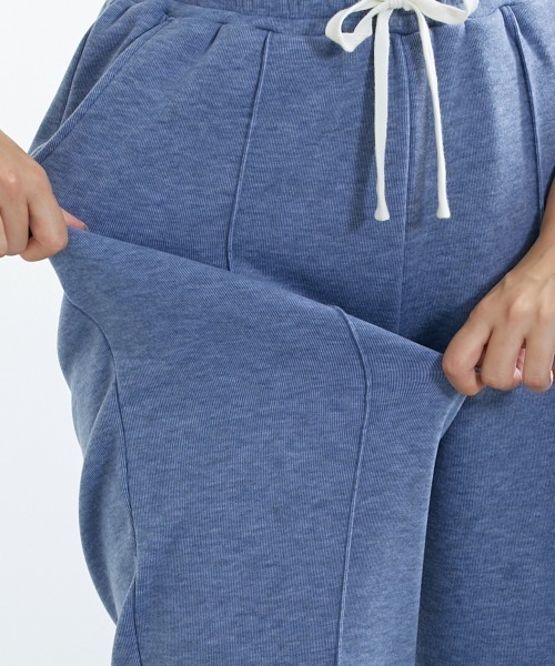 slattgir（スラットジール）の「高身長　裏起毛ピンタックワイドパンツ（トールサイズ）（その他パンツ・レディース・チャコールグレー/ブルー/杢グレー・TLL/TL/TM/T3L/T4L/T5L）」の7枚目の写真