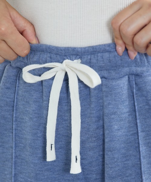 slattgir（スラットジール）の「高身長　裏起毛ピンタックワイドパンツ（トールサイズ）（その他パンツ・レディース・チャコールグレー/ブルー/杢グレー・TLL/TL/TM/T3L/T4L/T5L）」の12枚目の写真