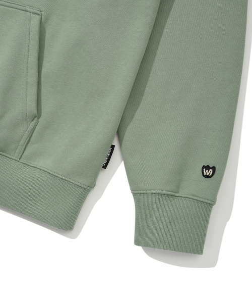 Wacky WiLLy(ワッキーウィリー)の「ワキウィリーサインロゴフードグリーン(パーカー・レディース・その他・X-LARGE/SMALL/MEDIUM/LARGE)」の6枚目の写真