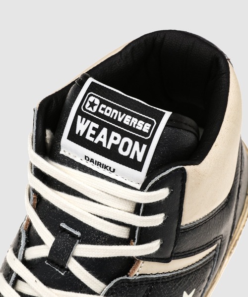 DAIRIKU（ダイリク）の「WEAPON HI / DK BLACK/WHITE（スニーカー・メンズ・ブラック系その他・25.0cm/26.0cm/27.0cm/28.0cm/29.0cm/24.5cm/25.5cm/26.5cm/27.5cm/24.0cm）」の20枚目の写真