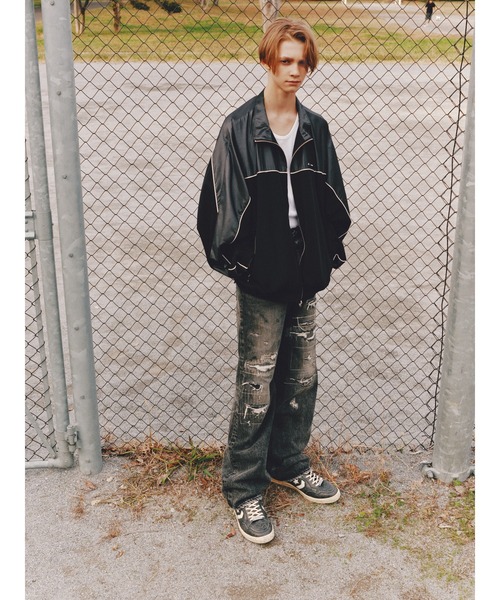 DAIRIKU（ダイリク）の「WEAPON HI / DK BLACK/WHITE（スニーカー・メンズ・ブラック系その他・25.0cm/26.0cm/27.0cm/28.0cm/29.0cm/24.5cm/25.5cm/26.5cm/27.5cm/24.0cm）」の4枚目の写真