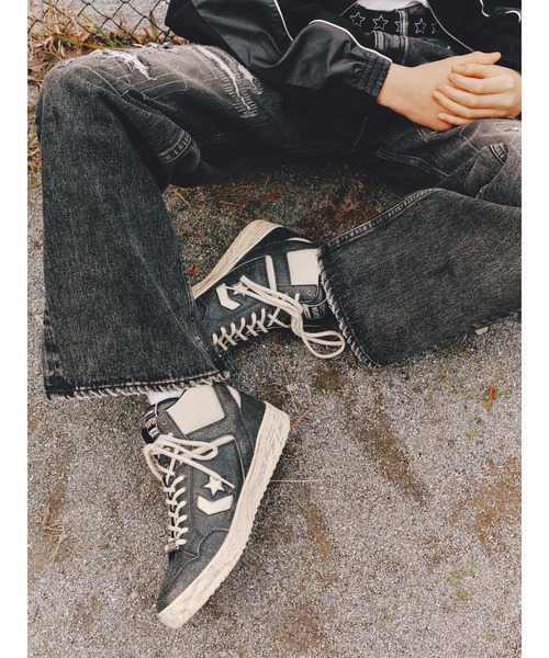 DAIRIKU（ダイリク）の「WEAPON HI / DK BLACK/WHITE（スニーカー・メンズ・ブラック系その他・25.0cm/26.0cm/27.0cm/28.0cm/29.0cm/24.5cm/25.5cm/26.5cm/27.5cm/24.0cm）」の6枚目の写真